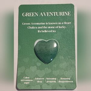 Green Aventurine Heart Chakra Stone